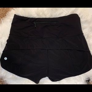 LuluLemon High Waist Speed Shorts
